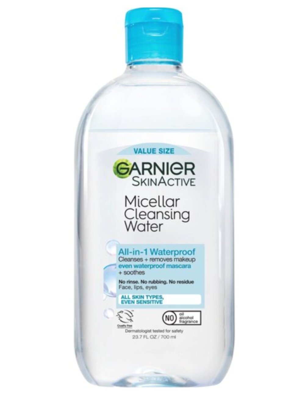 Garnier SkinActive Micellar Cleansing Water All-in-1 Cleanser and Waterproof NEW